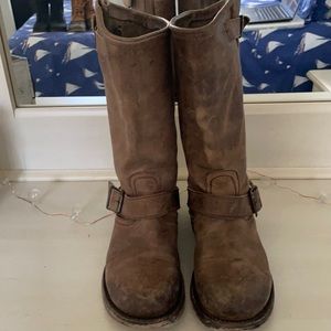 Free Bird distressed riding boots.